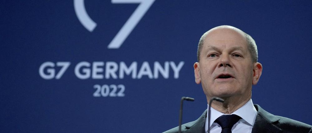 Bundeskanzler Olaf Scholz (SPD)