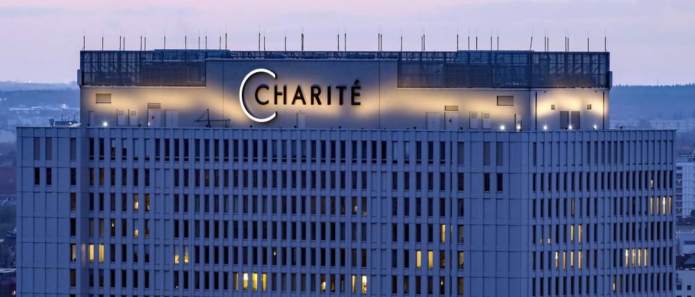 Blick auf die Charité in Berlin-Mitte.