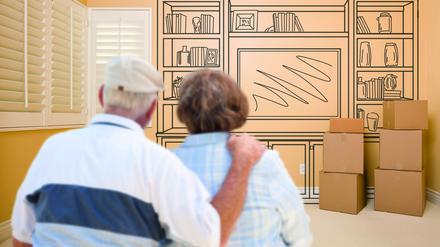 Hotelzimmer könnten in barrierefreie Apartments für ältere Singles und Paare verwandelt werden. Notwendig wäre eine Ergänzung der Wohneinheiten um kleine Küchenzeilen und die Bereitstellung eines Gemeinschaftsraums pro Geschoss.