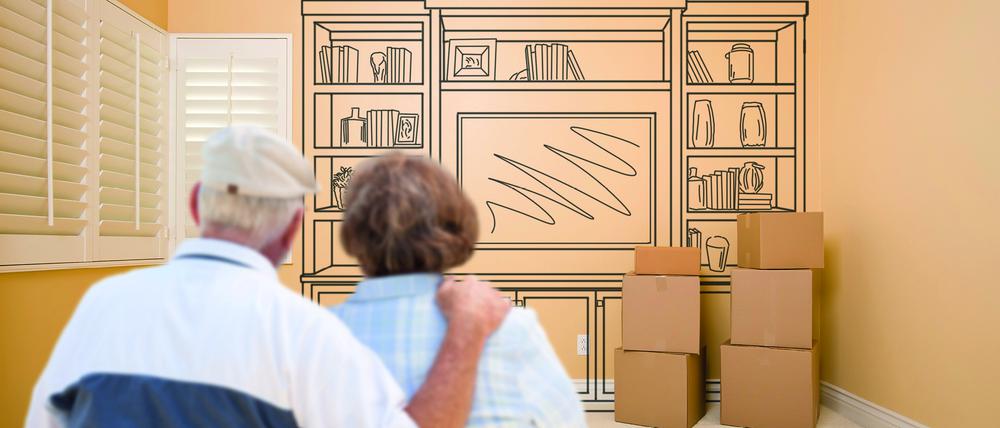 Hotelzimmer könnten in barrierefreie Apartments für ältere Singles und Paare verwandelt werden. Notwendig wäre eine Ergänzung der Wohneinheiten um kleine Küchenzeilen und die Bereitstellung eines Gemeinschaftsraums pro Geschoss.