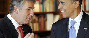 Wowereit und Obama