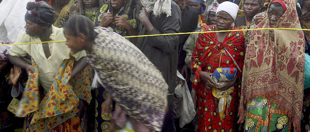 Flüchtlingslager Kongo