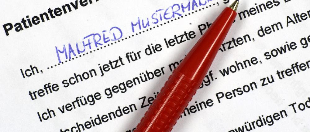 Patientenverfügung