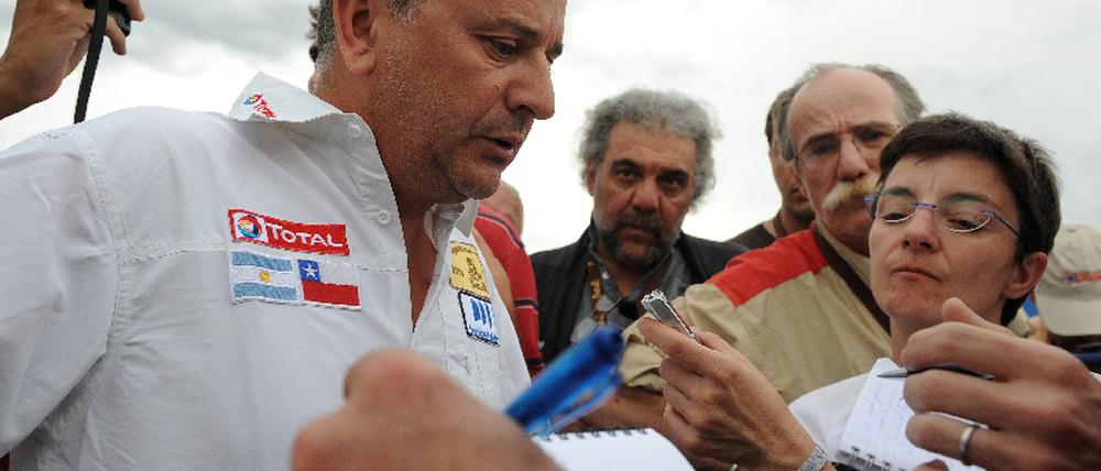 Etienne Lavigne, Renndirektor der Rallye Dakar