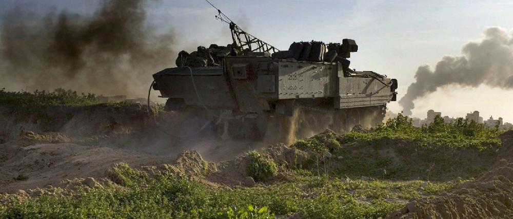 Panzer im Gazastreifen