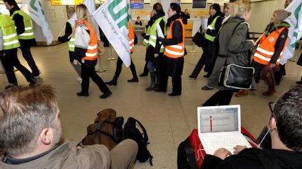 Tegel Warnstreik