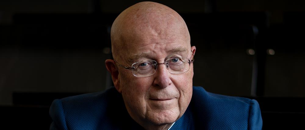 Dieter Lenzen, der scheidende Präsident der Universität Hamburg.
