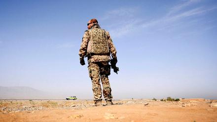 Soldat in Afghanistan