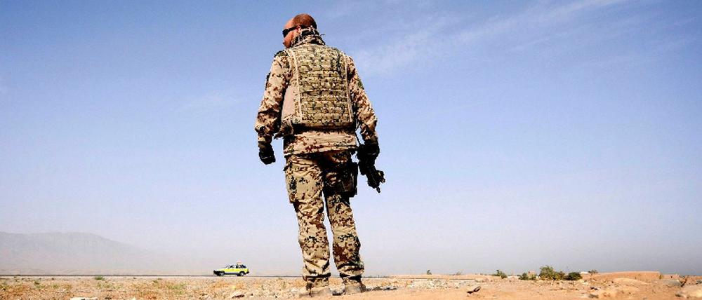 Soldat in Afghanistan