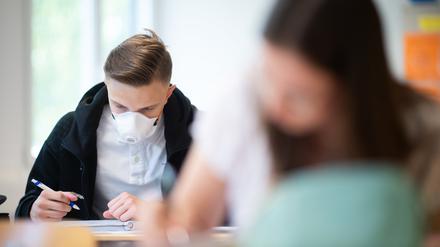 Schüler im Unterricht.