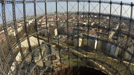 Gasometer wird Aussichtspunkt HP