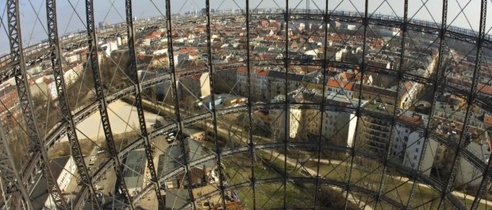 Gasometer wird Aussichtspunkt HP