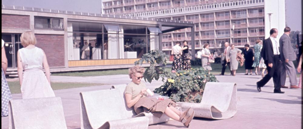 Verlorener Glanz. Bei der Eröffnung 1957 war das Hansaviertel der Stolz der Stadt. 