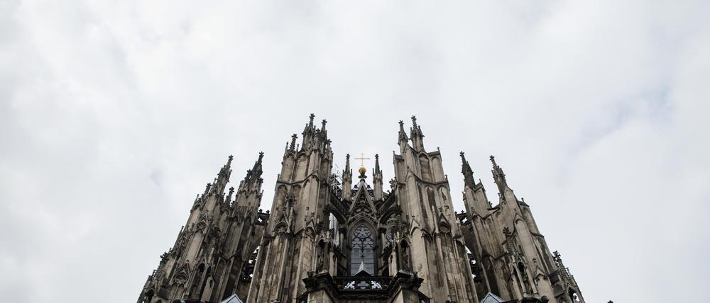 Blick auf die Rückseite des Kölner Doms.