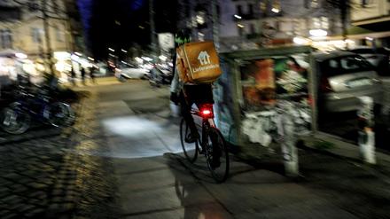  Lieferboten auf dem Gehweg gefährden das Image ihrer Firma.