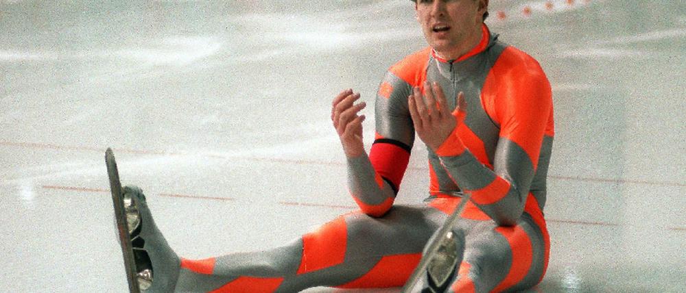 OLY-WINTER-1988-SPEED SKATING-DAN JANSEN