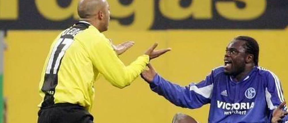 Dede und Asamoah.