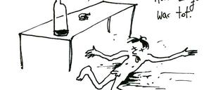 Mal grotesk, mal authentisch. Eine Szene aus dem Buch.