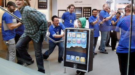 Verkaufsstart: Ansturm auf iPad in USA