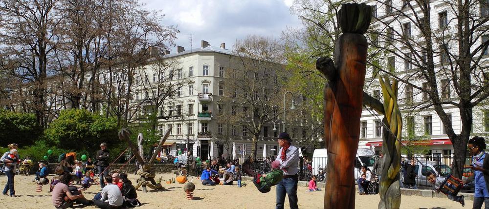 Am Kollwitzplatz haben die Immobilien in den vergangenen Jahren eine Wertsteigerung erfahren.