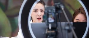 Die Influencerin Huang Wie, genannt Viya. 