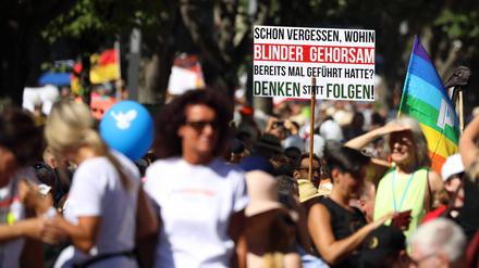 Mit „Hygiene-Demonstrationen“ fing es an, seither reißen die Verschwörungstheorien rund um die Pandemie nicht ab.