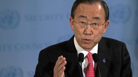 Bezieht in der Elfenbeinküste klar Stellung: UN-Generalsekretär Ban Ki Moon