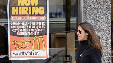 Burger-Brater gesucht: McDonald's plant einen "National Hiring Day".