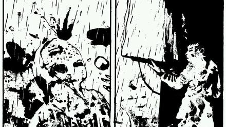 Düstere Visionen. Eine Szene aus Andrea Brunos Kurzgeschichte »Rifles«.
