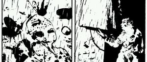 Düstere Visionen. Eine Szene aus Andrea Brunos Kurzgeschichte »Rifles«.