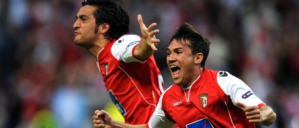 Braga hat erstmals ein Europapokal-Finale erreicht.