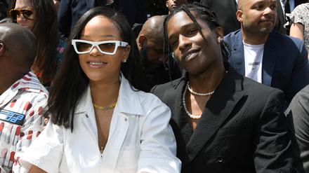 Sängerin Rihanna und der Rapper ASAP Rocky.