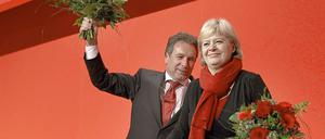 Linke Zukunft: Klaus Ernst und Gesine Lötzsch.