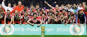 Der FC Bayern München ist DFB-Pokalsieger 2010.