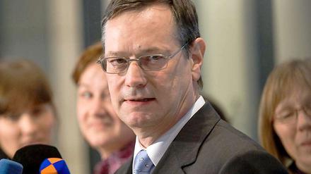 Hellmut Königshaus, der 11. Wehrbeauftragte des Deutschen Bundestages.