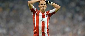 Um den Lohn gebracht: Arjen Robben.