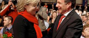 Traute Zweisamkeit: Gesine Lötzsch und Klaus Ernst.