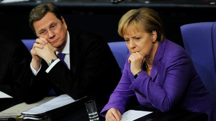 Die Sorgen von Bundeskanzler Angela Merkel und Vizekanzler Guido Westerwelle werden immer größer.
