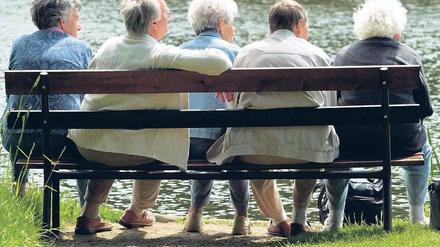 Die Zukunft. Neun Millionen Menschen – zwölf Prozent der Bevölkerung – werden 2050 in Deutschland 80 Jahre oder älter sein.