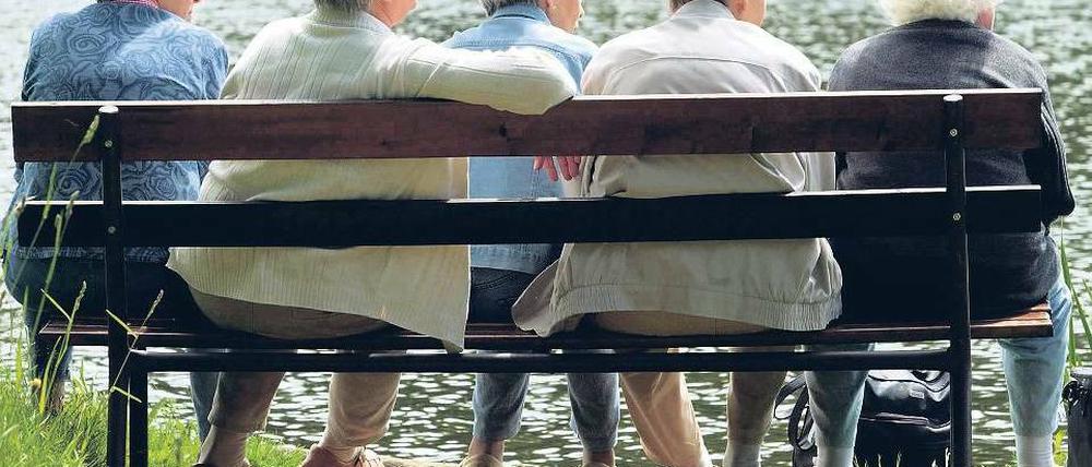 Die Zukunft. Neun Millionen Menschen – zwölf Prozent der Bevölkerung – werden 2050 in Deutschland 80 Jahre oder älter sein.