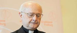 Der Vorsitzende der Deutschen Bischofskonferenz, Erzbischof Robert Zollitsch. 