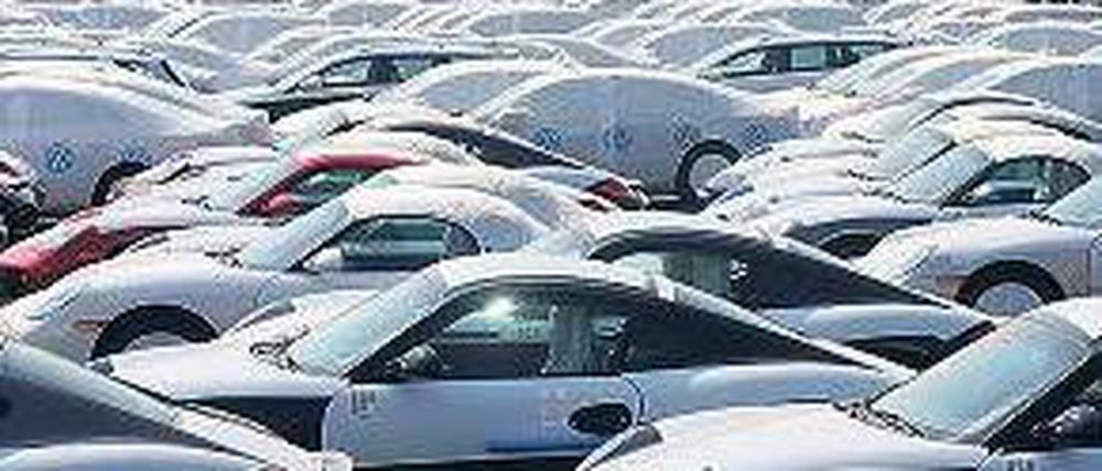 Über die Grenze. Im Mai gab es 22 Prozent mehr Aufträge aus dem Ausland.