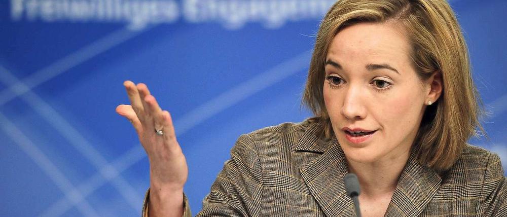 Bundesfamilienministerin Kristina Schröder eröffnet am Sonnabend die Berliner „Respect Gaymes“, die unter dem Motto „Zeigt Respekt für Schwule und Lesben“ stehen