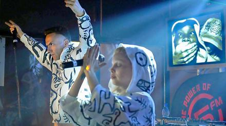 Hype der Stunde. Ninja und Yo-Landi von Die Antwoord. 