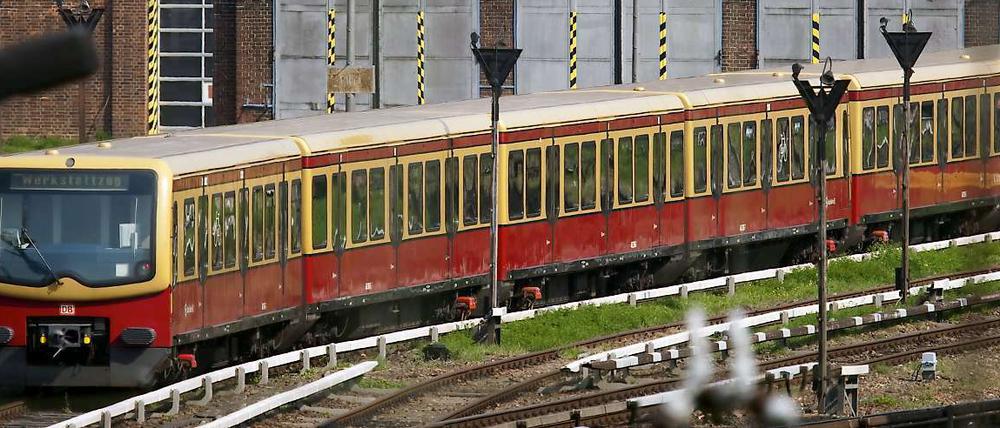 Viele Züge der S-Bahn mussten im letzten Jahr in den Werkstätten bleiben.