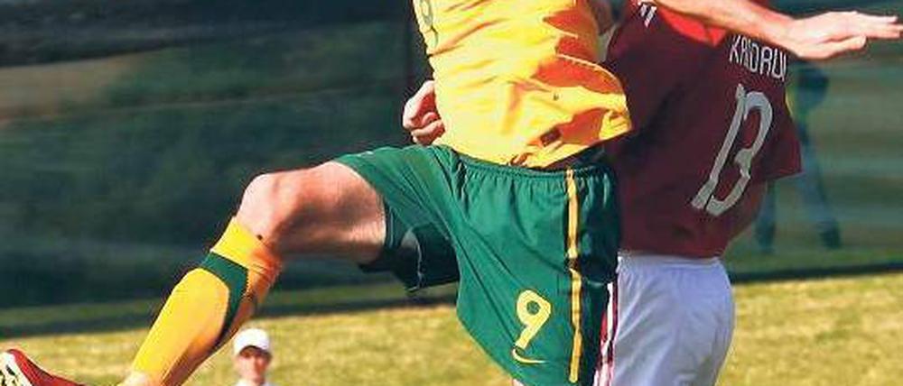 Hergehört! Trainer Morten Olsen hatte nach der ersten Partie einiges zu bereden mit seinen Spielern.