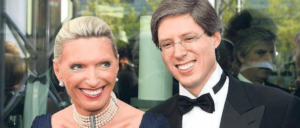 Geld allein macht nicht glücklich. Maria-Elisabeth Schaeffler und Sohn Georg haben ein Imperium geerbt – und in der Finanzkrise fast verloren. Foto: rtr