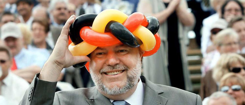 Kurt Beck drückt der deutschen Mannschaft die Daumen.