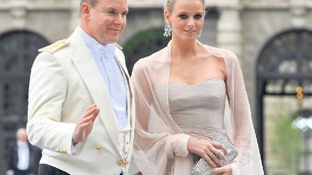Albert II. von Monaco und Charlene Wittstock.