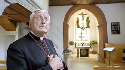 Die Kirche streitet sich um Walter Mixa. 